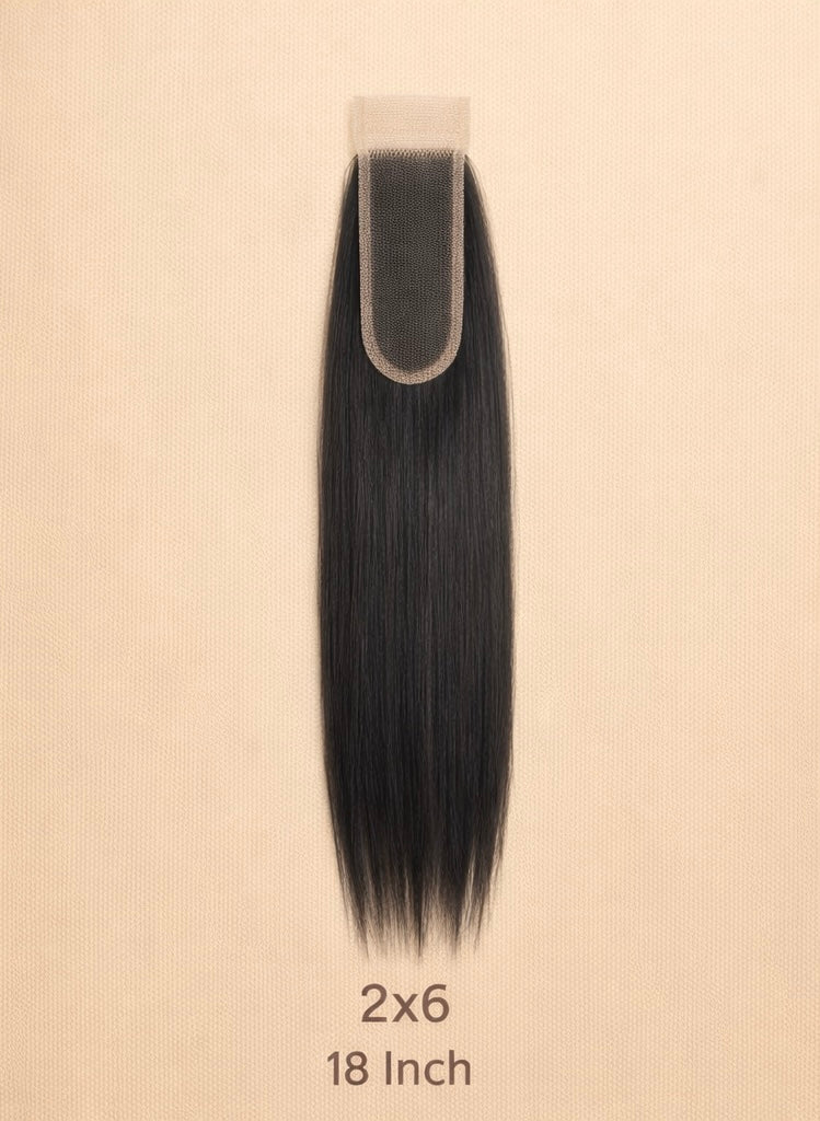 Closure : Zwart staright