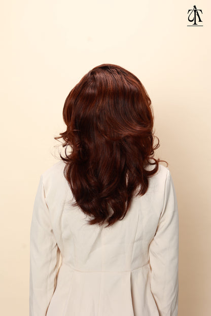 Wig Chocó: chocolate brown